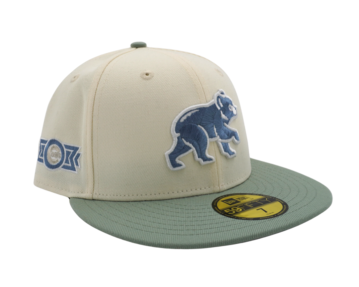 Chicago Cubs Spring Training Bear Chrome/Everest 59FIFTY Fitted Cap by New Era Caps NEW ERA CAP COMPANY