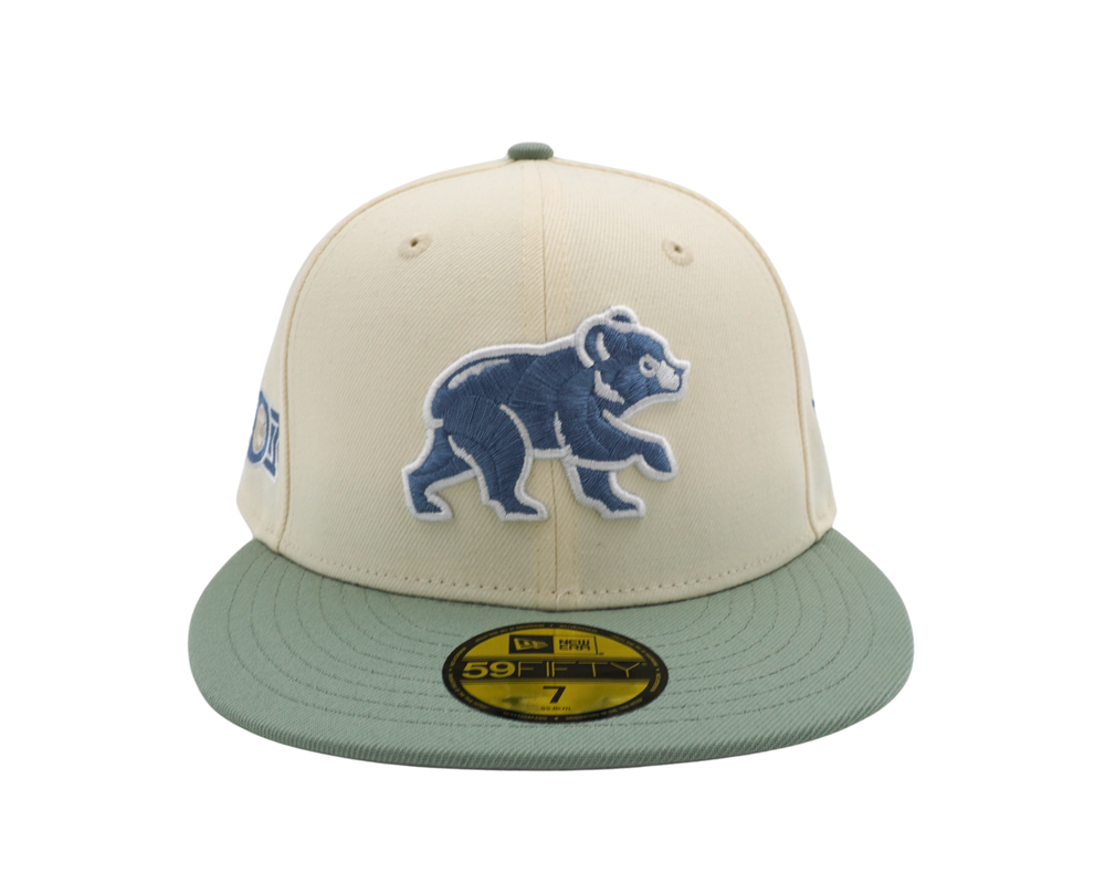 Chicago Cubs Spring Training Bear Chrome/Everest 59FIFTY Fitted Cap by New Era Caps NEW ERA CAP COMPANY