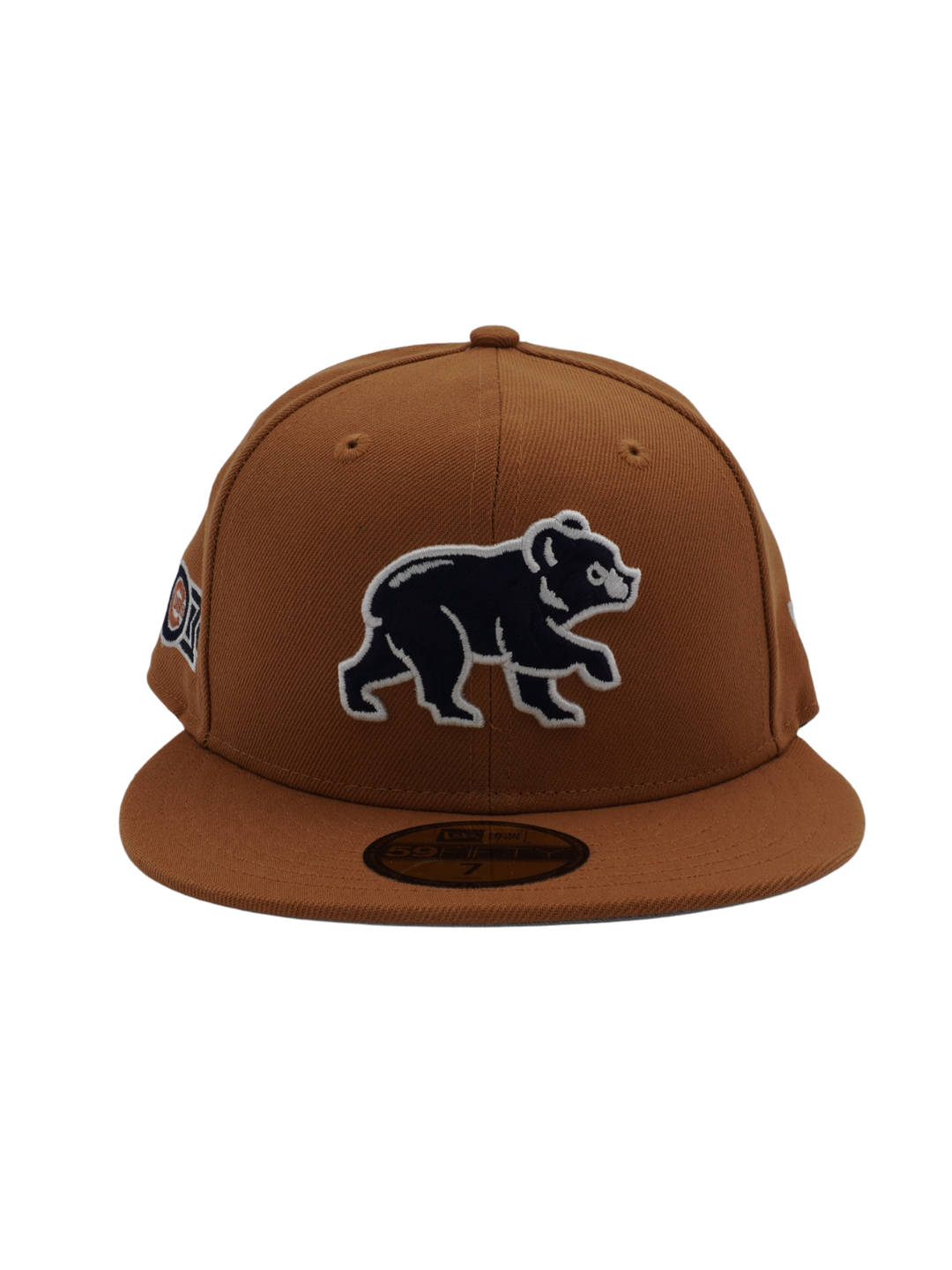 Chicago Cubs Spring Training Bear Bronze/Navy 59FIFTY Fitted Cap by New Era