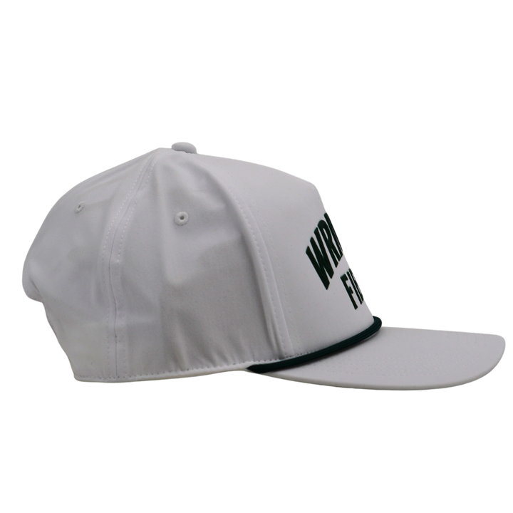 Wrigley Field Snapback Cap in White and Green by American Needle Caps AMERICAN NEEDLE