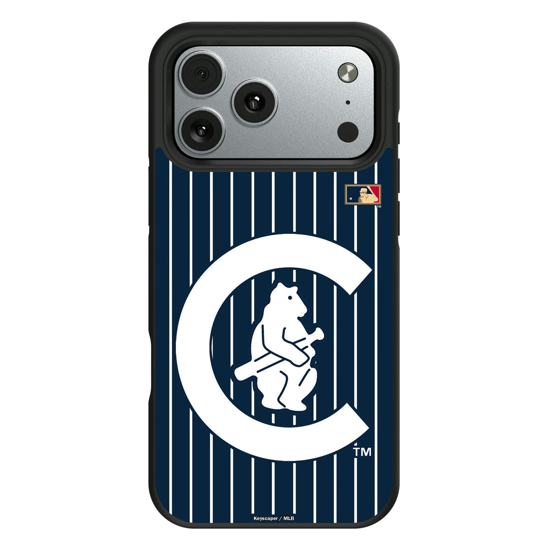 Chicago Cubs 1911-1912 - Cooperstown Collection Pinstripe Bump Phone Case Phone Cases Keyscaper
