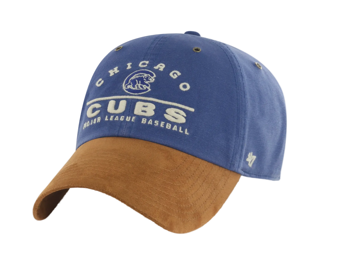 Chicago Cubs Windham Suede Brim Adjustable Cap