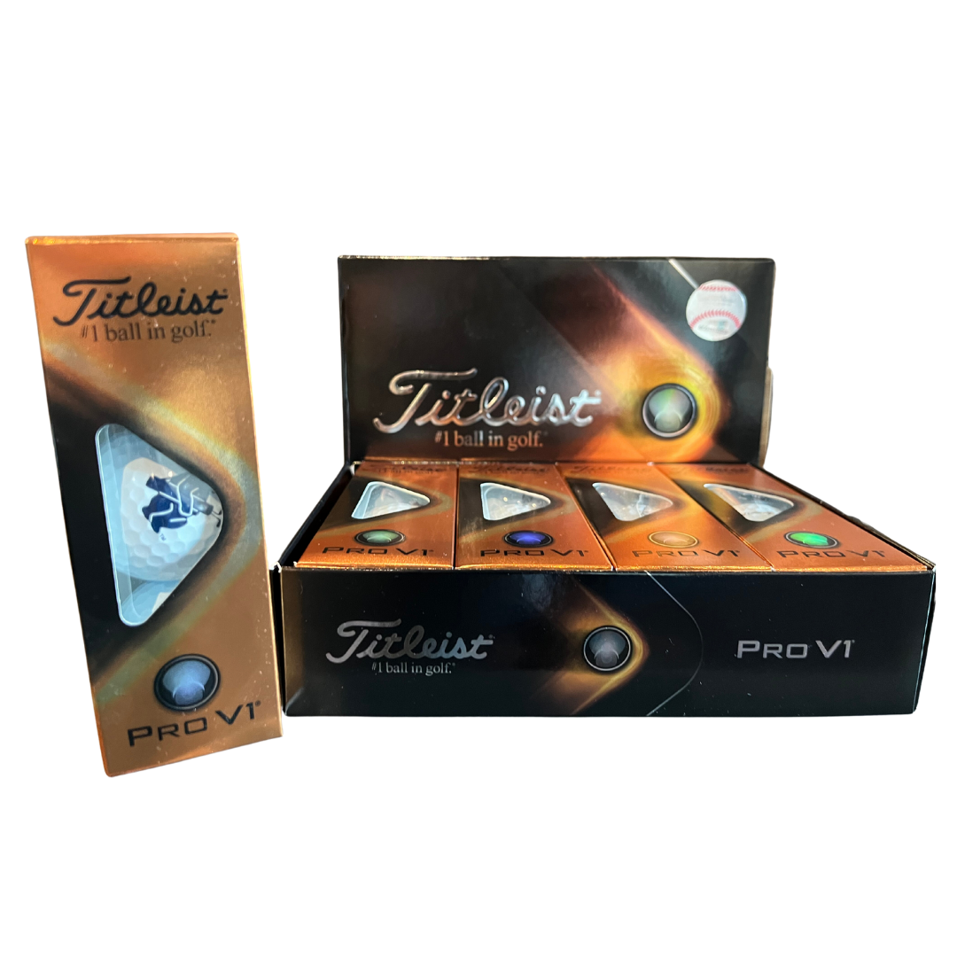 Chicago Cubs 1914 Golf Logo PROV1 Golf Balls by Titleist Sporting Goods Ivy Shop